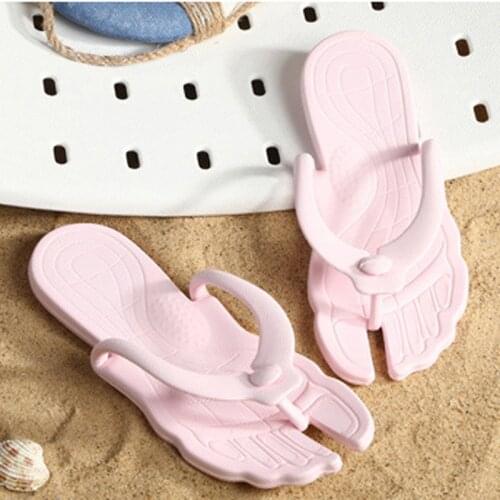 2020 Summer New womens Slippers Summer Light Color Folding Travel Portable Slippers Beach Flat Home Slippers