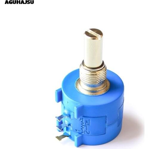 3590S-2-101 201 501 102 202 502 103 203 503 104 L 3590S 10K ohm Precision Multiturn Potentiometer 10 Ring Adjustable Resistor