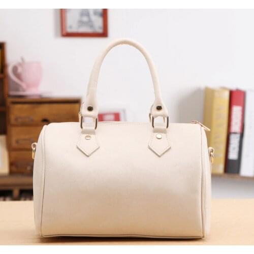 Fashion PU Leather Shoulder Bag Hobos Women Handbags Ladies Handle Bag Leather Totes Black Red Beige Ladies Party Handbags