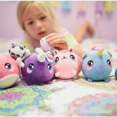 Squishy cartoon plush Toy Fatty Squishy Stuffed Diosaur Pig Soft Doll Baby Appeasing Little Cartoon Plushie