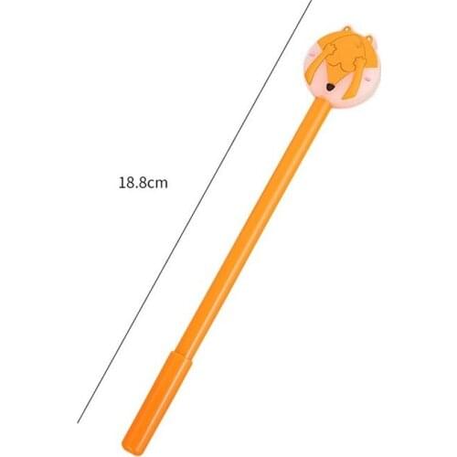 20 PCs Cartoon Gel Pens Set Cute Student Eye-Covering Animal Neutral Pen Washable Handle for School Office Stationery Supplies