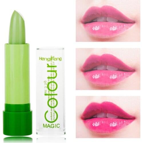 12Pcs Women Natural Moisturizer Lipstick Set Magic Temperature Change Color Long Lasting Professional Lips Balm Makeup (Pink)