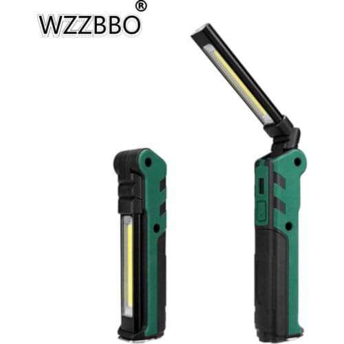 Strong Light COB Charging Work Light Foldable Multifunctional Portable Emergency Car Maintenance Work Inspection Light
