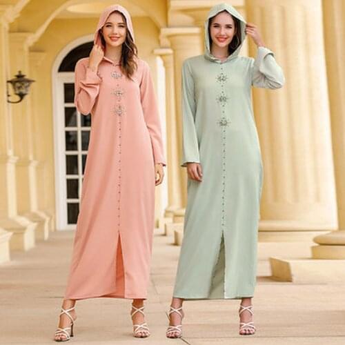 Ramadan Eid Kaftan Abaya Dubai Turkey Muslim Fashion Hijab Dress African Dresses For Women Islam Clothing Robe Djellaba Musulman