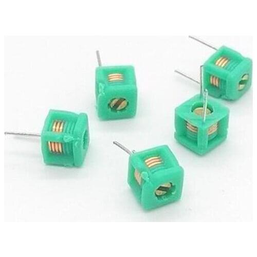 20pcs Adjustable inductor MD0505 *5-2.5T 3.5T molded inductor hollow coil inductor Inductance 5 * 5
