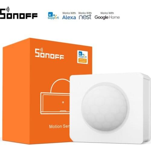SONOFF SNZB03 Zigbee Smart Motion Sensor Detector eWeLink Remote Control Security Work With SONOFF ZBBridge Alexa Google Home