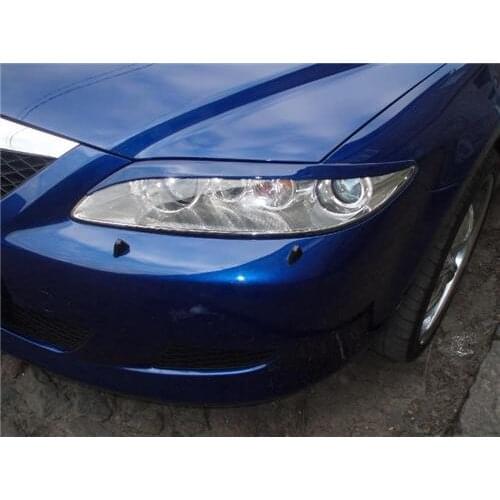 Fiberglass Headlight Eyebrows Eyelids for 2003-2012 Mazda Atenza 6 M6
