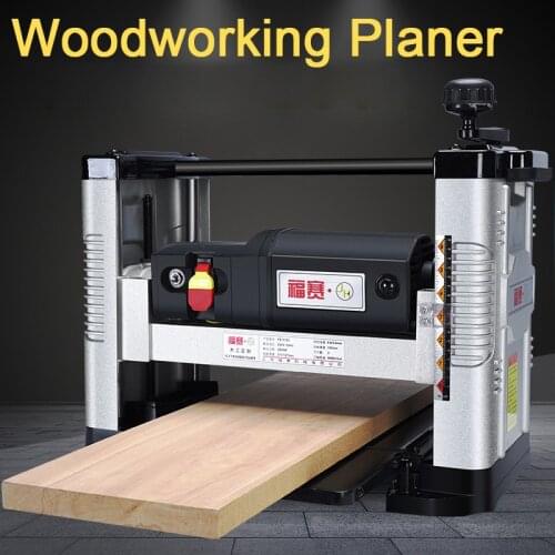 220V Woodworking Planer Automatic Feeding , Household Small Electric Tools, Wood Flat Planer, Desktop Planer