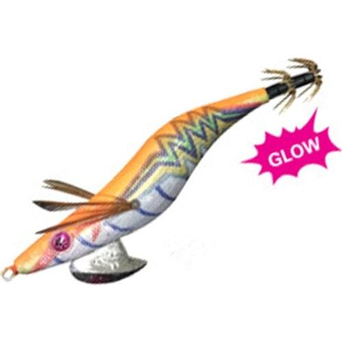 1Pcs Luminous Egi Squid Lure 3.5# 20g Fishing Night Glow Make Sound Squid Bait