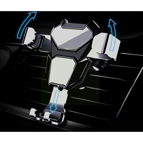 Universal Gravity Auto Phone Holder Car Air Vent Clip Holder Support Phone Mobile For Stand CellPhone Samsun L1W7