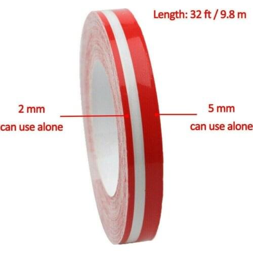 Fade-resistant Sticker Instrument Panels Motorcycles Stripe Tape Waterproof