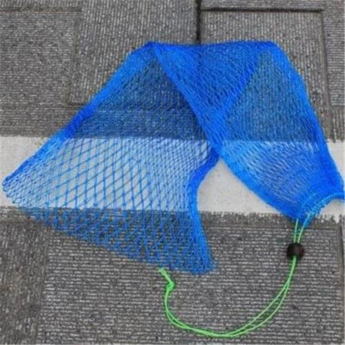Increase thickening Beautiful blue net bag Beach toy bag Household sundries storage bag Outdoor travel net bag Fishing net