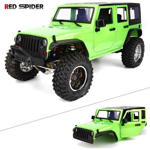 RS-RC RTR Available 313mm Body Wheelbase Body Shell Cage for 1/10 RC Crawler Car SCX10 SCX10 II TRX4 90046