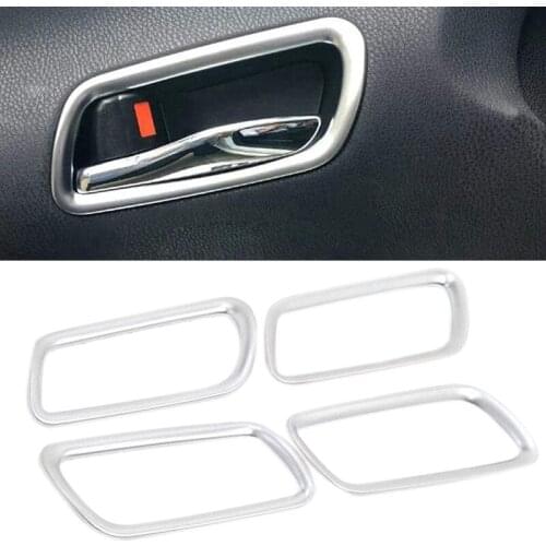 Car Inner Door Handle Cover Inner Handle Decorative Frame Inner Door Bowl Cover for Toyota Prius 2016