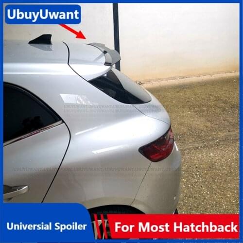 Rear Roof Lip Spoiler For Renault Megane 4 IV GT Sport Tourer 2016-2020 Hatchback Spoiler Universal Car Tail Wing For Clio 4 IV