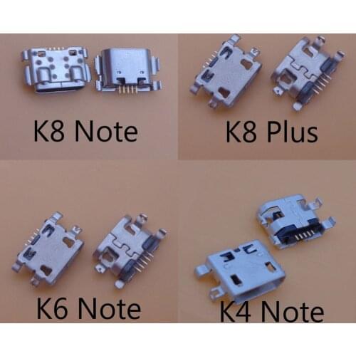 10PCS New For Lenovo K8 K6 K4 Note K8note K6Note K53a48 K4note A7010 K51c78 / K8 Plus Charger Connector USB Dock Charging Port