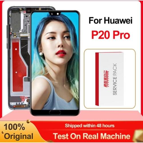 100% Original 6.1'' OLED Display For Huawei P20 Pro LCD Touch Screen Digitizer Assembly CLT-L09 CLT-L29 CLT-AL01 Repair Parts