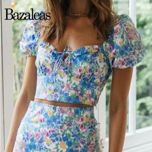 Bazaleas Women's Blue Shirts