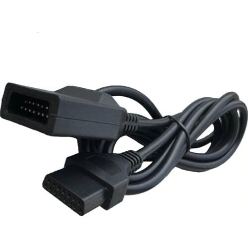 BUKIM 10 pcs 15Pin 1.8m/5.9ft Extension Game Pads Cable Wire Cord for SNK FC NEO GEO CD Handle Controller Games Cables