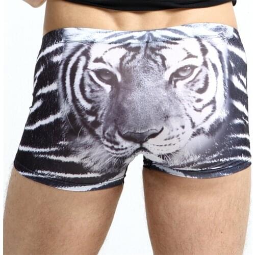 Ice silk breathable underwear man boxers tiger