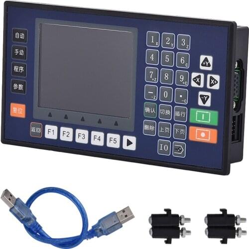 CM40L-10 Single Axis CNC Motion Controller 3.5-inch LCD Display Stepper Motor Controller Stepper Motor Accessories 24V Hot Sale