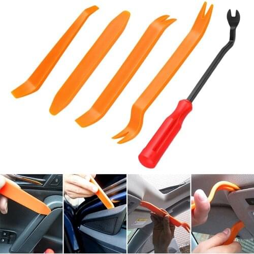 Car Fastener Removal Tool Trim Dash Removal Rivet Clips Car Door Panel Installer Cover Car Trim Removal Tools Screwdriver