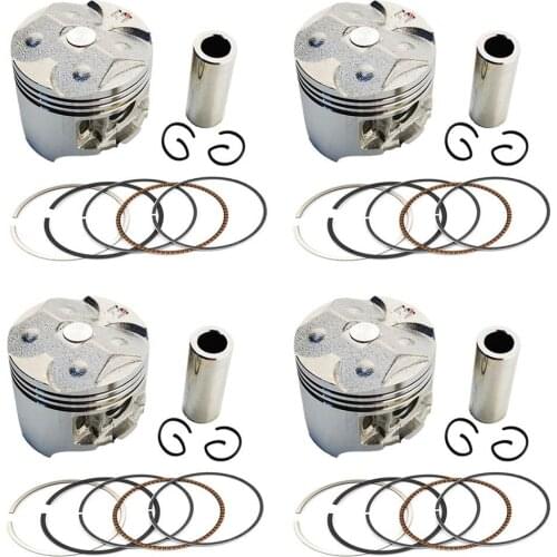 Motorcycle Cylinder Bore Size 48.5mm ~ 49mm Piston Rings Kit For Honda CBR250 KY1 MC19 CBR19 CBR MC 250 19 KY 1