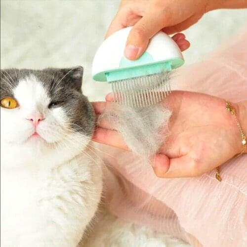 Pet cat shell comb long hair short hair British short cloth even cat hair comb artifact than bear dog puppy comb