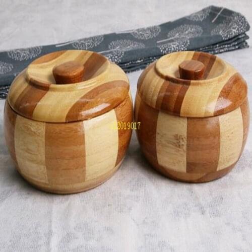 Creative Bamboo Ashtray Apple Covered Ashtray
