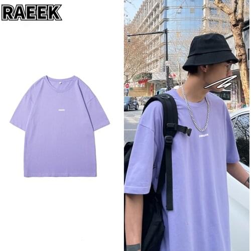 Privathinker Letter Graphic Mens Tshirt Casual Oversize T-shirts 2021 Fashion Short Sleeve T-Shirt 100% Cotton Mens Clothing