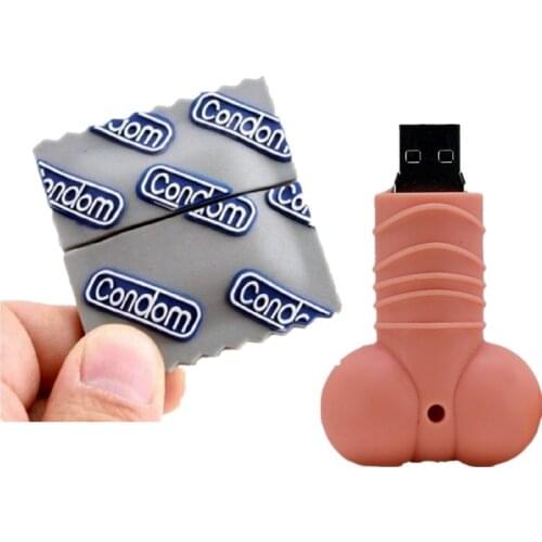 Men Genitals Model Creative Cartoon Usb Flash Drive 256GB Pen Drive Memory Stick U Disk 4GB 8GB 16GB 32GB 64GB 128GB Pendrive