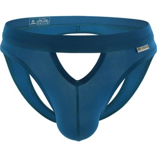 BRAVE PERSON Brand Mens Sexy Thongs Briefs G-string Thong Men Tanga Gay Underwear Male Jockstraps Men Briefs Open Butt Panties