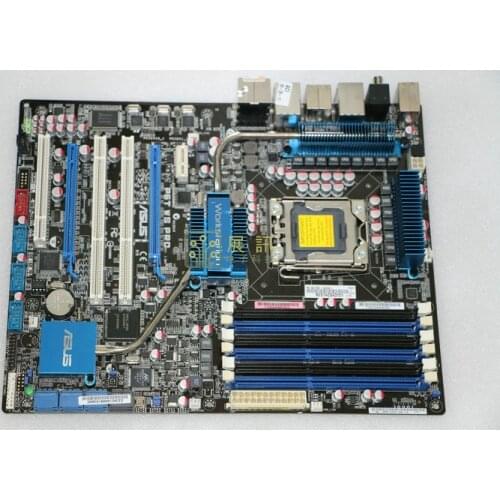 Original motherboard ASUS P6T WS PRO LGA 1366 DDR3 24GB USB2.0 X58 desktop motherboard