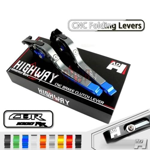 CNC Brake Handle Bar Lever Extendable Folding Adjustable Brake Clutch Levers For HONDA CBR1000RR CBR 1000 RR FIREBLADE 2004-2007