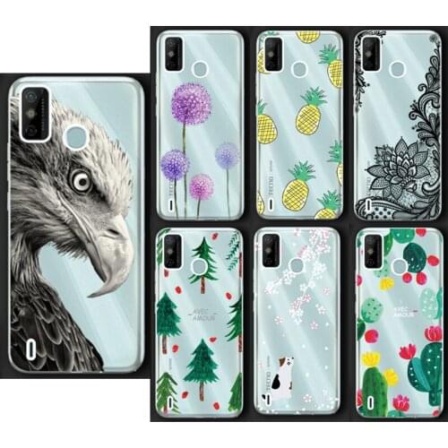 For TECNO SPARK 6 GO Silicone Bags Clear Soft TPU Phone Case For Tecno Spark 6 go Protector case for Funda Coque