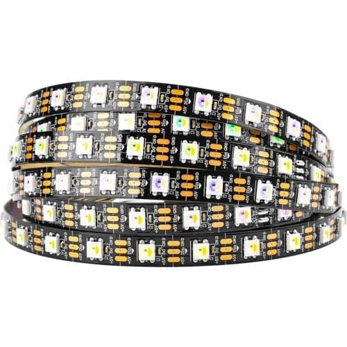 DC5V SK6812 RGBW Led Strip Light 4 in 1 Similar WS2812B 1m 4m 5m 30 60 144 LEDs Individual Addressable RGBWW Led Lights IP30 65