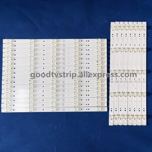 24pcs LED blaklight Strip 5 lamp 5835-W65002-OP40 5835-W65002-LR40 for LG 65'' TV 65UH5500-UA V650DJ4-QS5