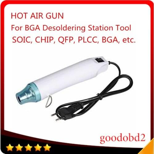 Hot Air Heat Gun BGA Desoldering Station Tool 220V Electric Power Tool Output power 300W for SOIC CHIP QFP PLCC BGA