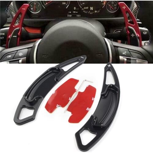 2pcs CNC Car Steering Wheel Paddle Shift Extensions Shifters For Honda Accord 2013 2014 2015 2016 2017 2018 2019 Black/Blue/Red