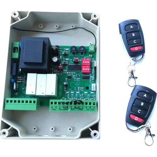 Universal AC 220V only sliding gate opener control board sliding gate motor control panel automatic gate door controller