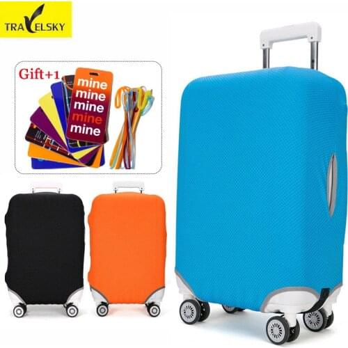 New High Grade Suitcase Travel Luggage Protective Covers Suitcase Luggage Dust Cover Elastic Cover 18" to 30" (Cover Only)