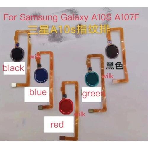 For Samsung Galaxy A10S A107F A20S A207F Touch ID Fingerprint Sensor Flex Home Menu Button Flex Cable