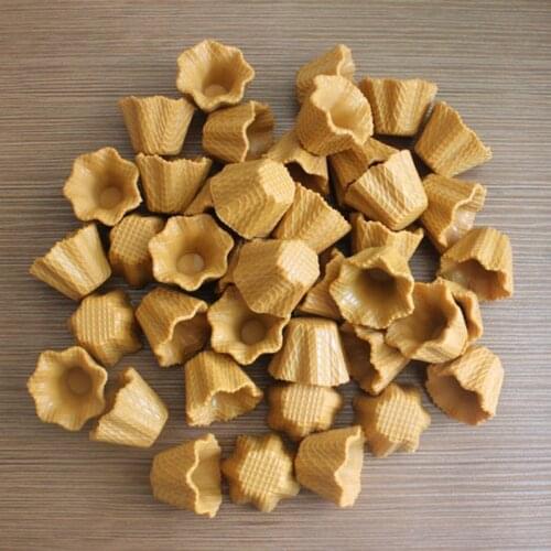 10Pcs/lot 3D Simulation PVC Ice Cream Receptacle Resin Cabochon Flatback Decoration Crafts Miniature Fake Food DIY Scrapbooking