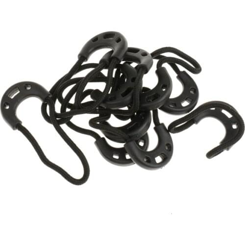10x Zip Puller Zipper Pulls Cord Replacement Fastener Slider Jacket Bag 65mm