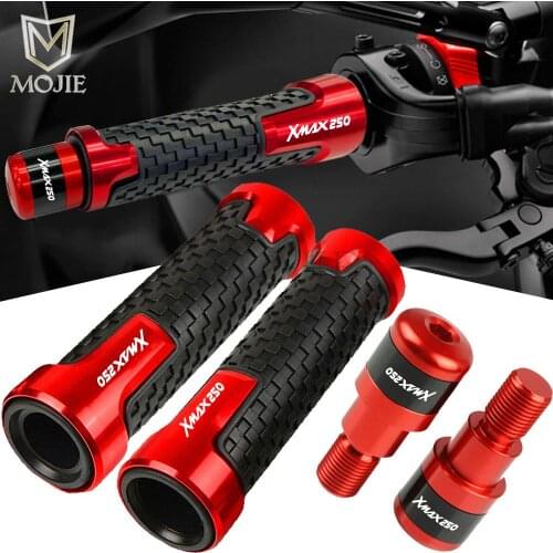 For Yamaha X MAX XMAX 250 X-Max250 2008-2019 2020 2021 Motorcycle Accessories Handlebar Hand Grips Handle Bar End Cap Protection