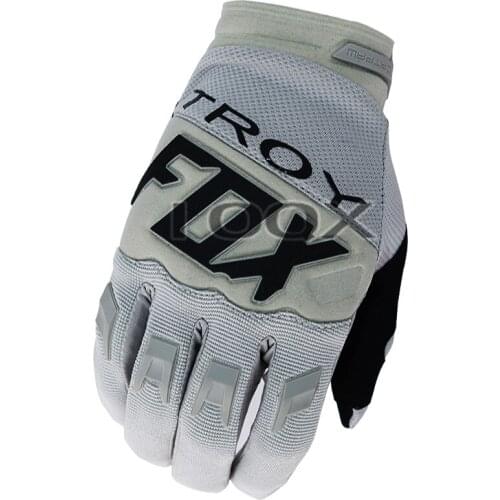 MX Black/Gray Gloves Enduro MTB DH Motocross Moutain Dirtbike Racing Gloves