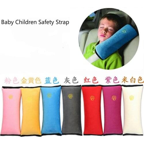 Baby Children Safety Strap Car Seat Belts Pillow Protect Shoulder Pad Car Soft Headrest Seatbelt Cushion Neck Pillow CarStyling