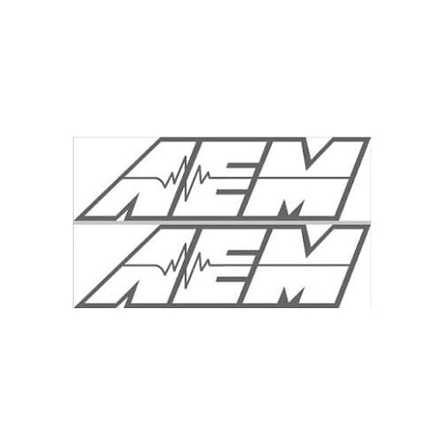 For (2Pcs) Pair AEM Decal Sticker Multiple Color Options
