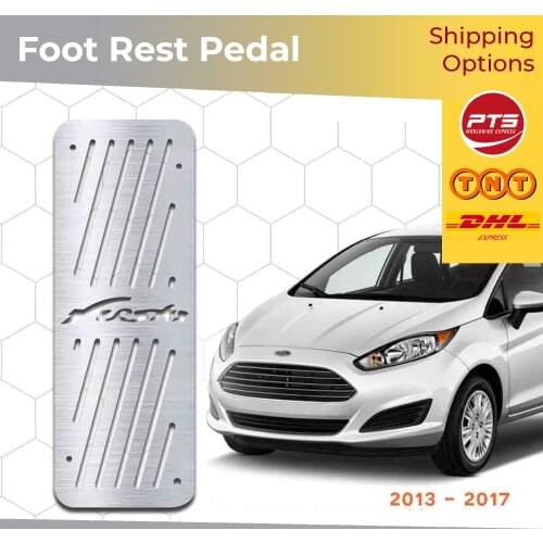 Ford Fiesta 2013 2014 2015 2016 2017 Car Accessories ABS Chrome Foot Rest Pedal Body Molding Moulding Trim