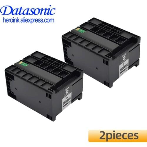 DatasonicNEW 2PCS Compatible ink Cartridge T8651 T8651XL Pigment ink for EPSON WorkForce Pro WF-M5191 WF-M5190 WF-M5690 Printers